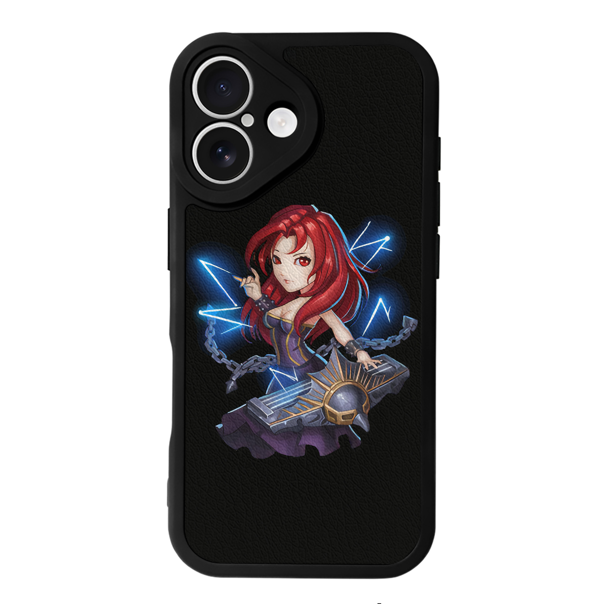 （画像用） リーグ・オブ・レジェンド League of Legends LOL 【iPhone 16シリーズ対応】シリコンスマホケース（レザー調） 材質：シリコン